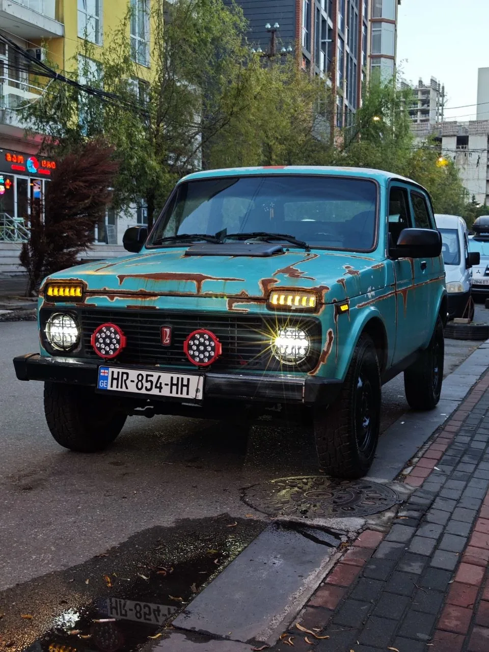 Lada Niva 'Shamil', a custom offroad build, Batumi, Georgia