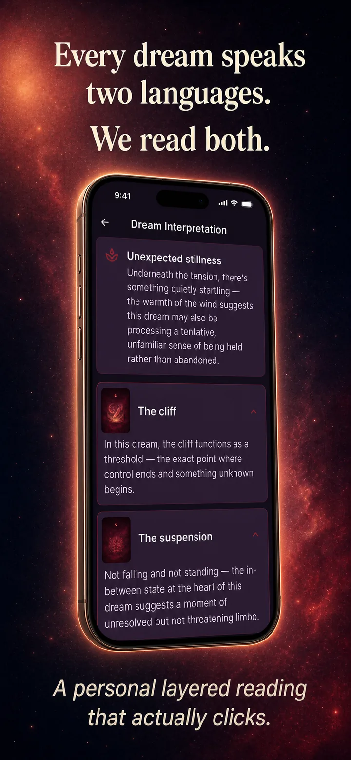 Dreambook app screen